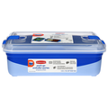 Rubbermaid Pack + Go Food Storage Container with Lid Blue 10.4 Cup