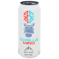 Gorilla Mind Arctic White Energy Drink