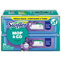 Swiffer Mop & Go Febreeze Lavender Wet Mopping Cloths Refill