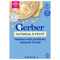 Gerber Banana Oatmeal Cereal Toddler Food 12m+