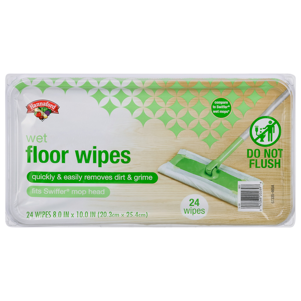 Hannaford Wet Floor Wipes
