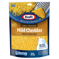 Kraft Finely Shredded Mild Cheddar Cheese