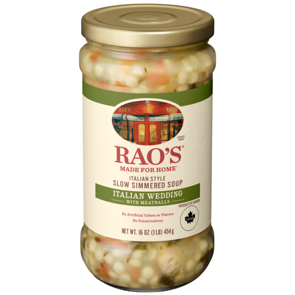 Rao's Slow Simmered Italian Wedding with Meatballs Soup