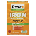 Vitron-C High Potency Iron Plus Vitamin C Tablets