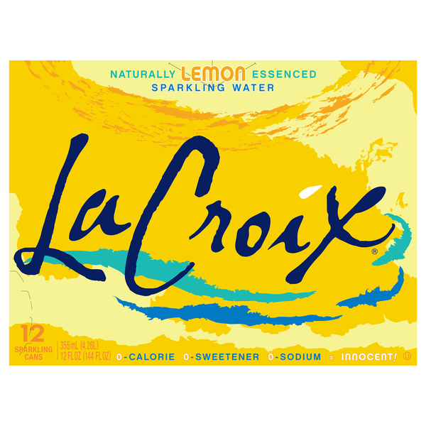 LaCroix Lemon Sparkling Water - 12 pk