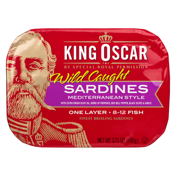Save on King Oscar Sardines Mediterranean Style Wild Caught Order