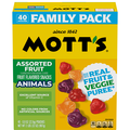 Mott's Animals Fruit Flavored Snacks Family Pack - 40 ct