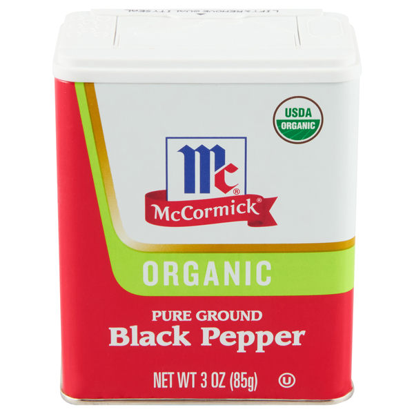 McCormick Organic Pure Ground Black Pepper