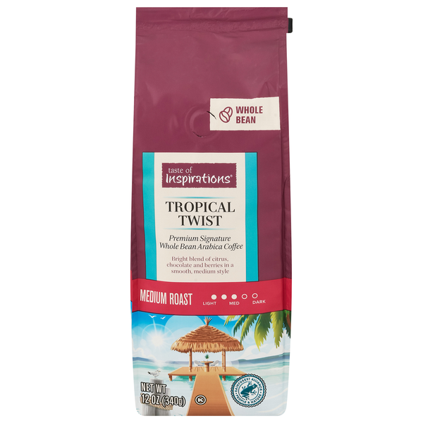 Taste of Inspirations Premium Tropical Twist Medium Whole Bean Coffee