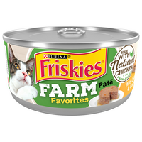 Friskies Farm Favorites Pate Chicken & Carrots Adult Wet Cat Food