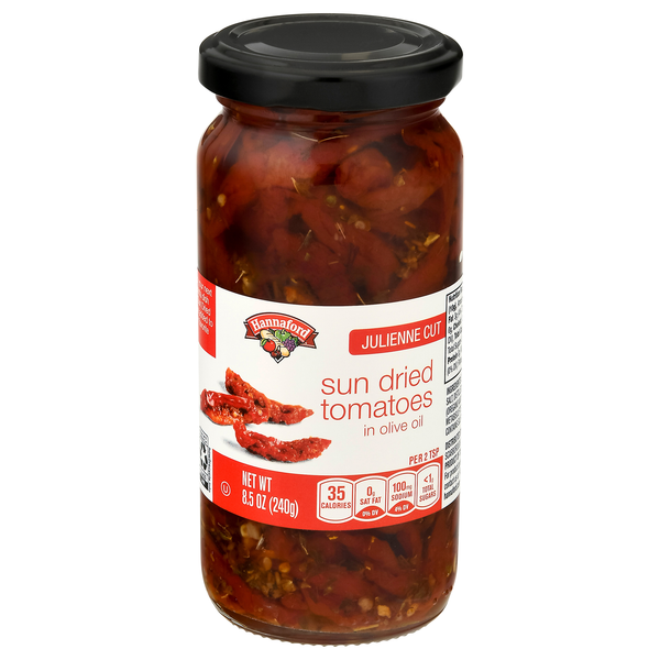 Hannaford Julienne Cut Sun-Dried Tomatoes in Olive Oil