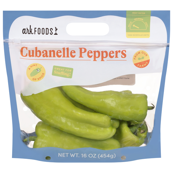 Ark Foods Mild Cubanelle Peppers