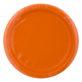 Creative Converting Celebrations Paper Dinner Plates Sunkiss Orange 8.75in