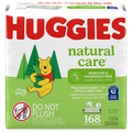 Huggies Natural Care Sensitive Fragrance Free Baby Wipes 56 ct ea- 3 pk