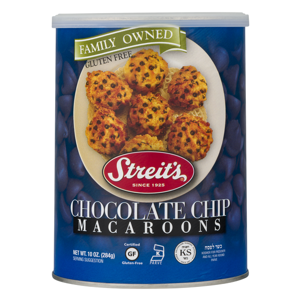 Save on Streit's Macaroons Chocolate Chip Gluten Free Kosher for