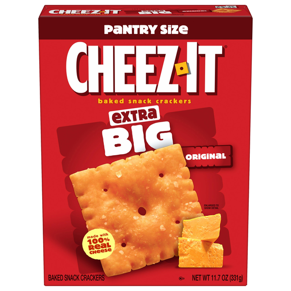 Cheez-It Extra Big Baked Cheese Crackers