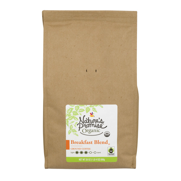 Save on Nature's Promise Organic Breakfast Blend Coffee (Ground) Order