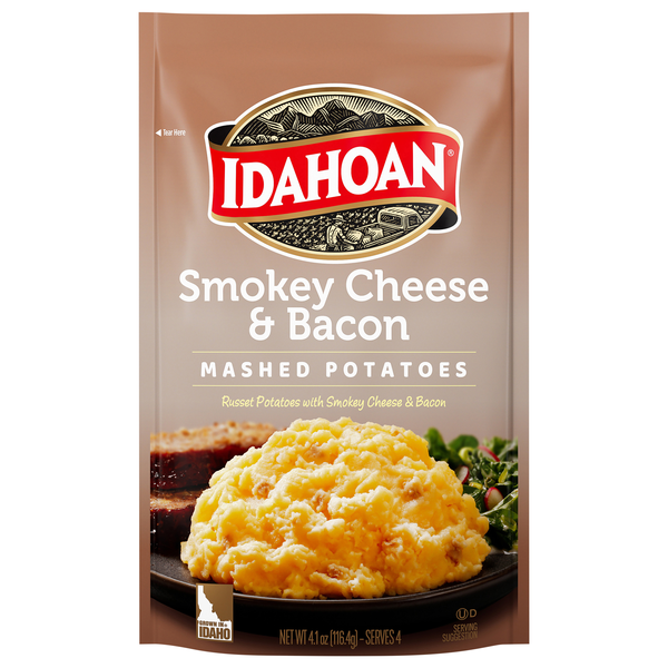 Idahoan Smokey Cheese & Bacon Mashed Potatoes