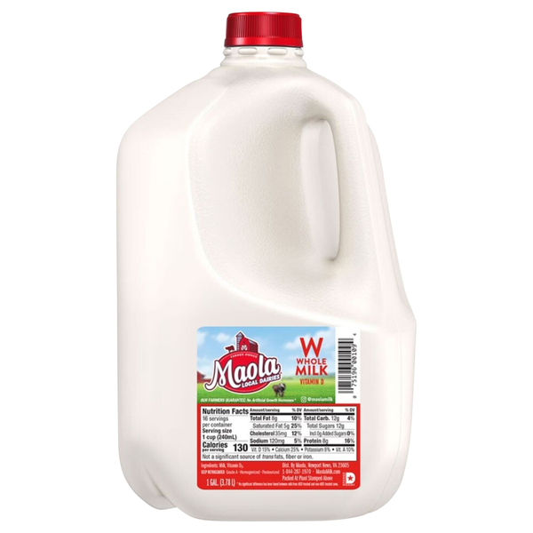 Maola Vitamin D Whole Milk