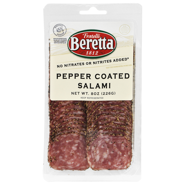 Fratelli Beretta Pepper Coated Salami