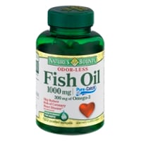 Nature's Bounty 1000mg Fish Oil Odorless Liquid Softgels