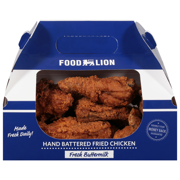 Food Lion Buttermilk Chicken Assorted - 8 ct (Hot Avail. 4pm - 7pm)