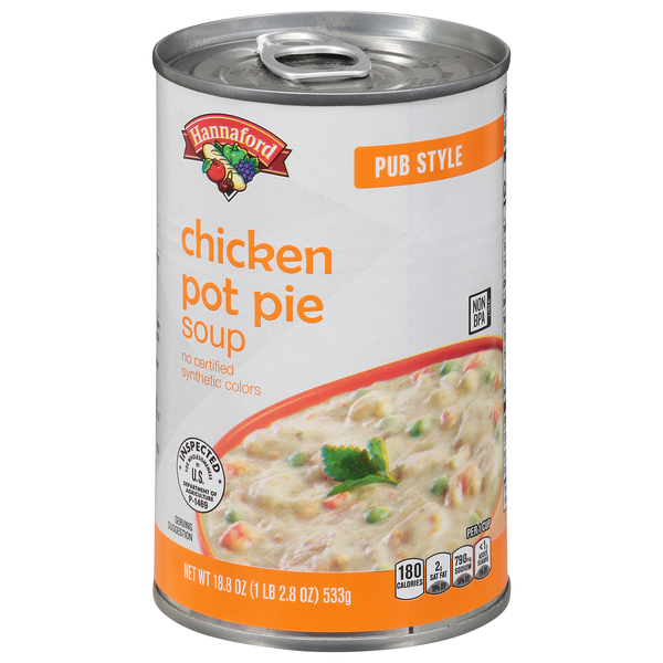 Hannaford Pub Style Chicken Pot Pie Soup
