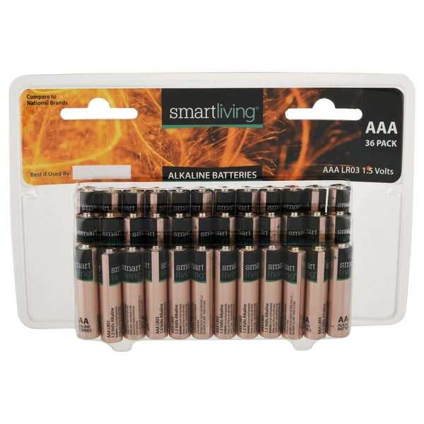 Smart Living Batteries Alkaline AAA