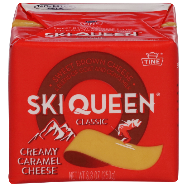 Ski Queen Imported Classic Creamy Caramel Cheese Block