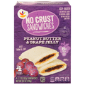Giant Peanut Butter & Grape Jelly No Crust Sandwiches - 4 ct Frozen