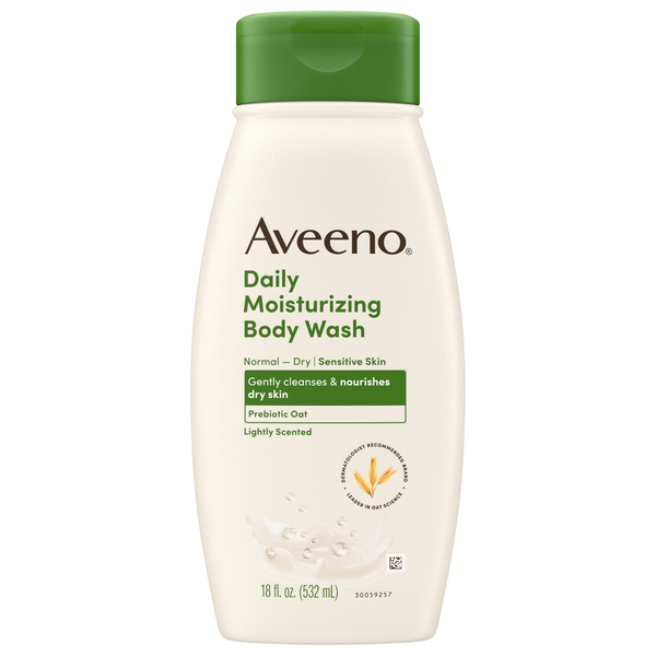 Aveeno Daily Moisturizing Lightly Scented Body Wash For Dry Skin