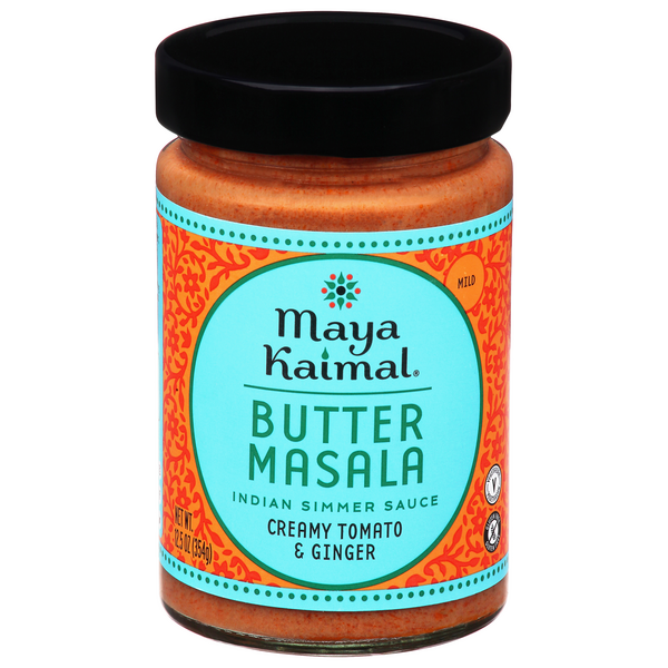 Maya Kaimal Mild Butter Masala Indian Simmer Sauce