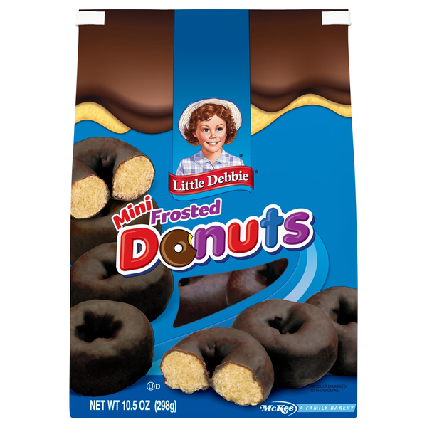 Little Debbie Mini Chocolate Frosted Donuts