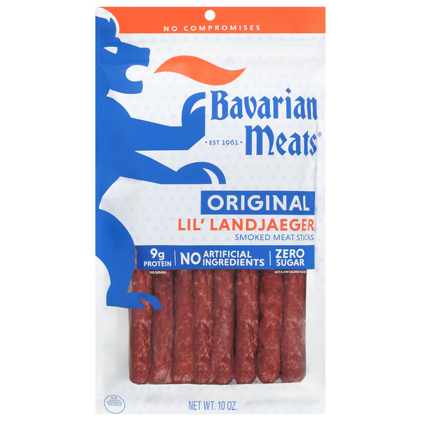 Bavarian Meats Original Lil' Landjaeger Hardwood Smoked Sausages