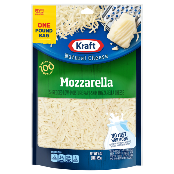 Kraft Shredded Mozzarella Cheese