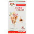 Hannaford Old Fashioned Sugar Ice Cream Cones - 12 ct