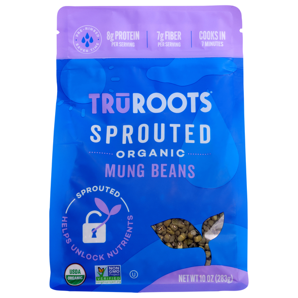 truRoots Sprouted Mung Beans Organic