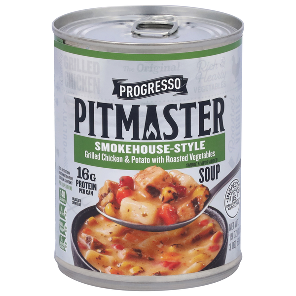 Progresso Pitmaster Smokehouse-Style Grilled Chicken & Potato Soup