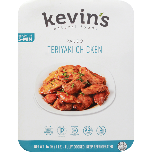Kevin's Natural Foods Paleo Teriyaki Chicken Refrigerated
