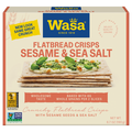 Wasa Sesame & Sea Salt Swedish Style Flatbread Thins Crackers