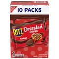 Nabisco Ritz Drizzled Minis Fudge Crackers - 10 ct