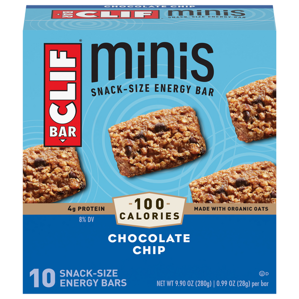 Save on Clif Minis Energy Bar Chocolate ChIp 10 ct Order Online Delivery MARTIN'S
