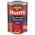 Hunt's 100% Natural Fire Roasted Diced Tomatoes with Garlic