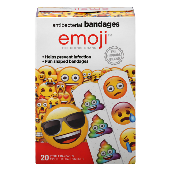 Emoji Antibacterial Bandages