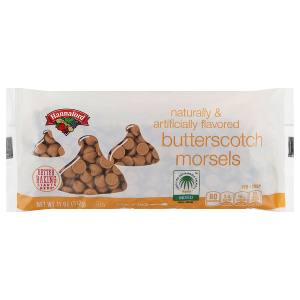 Hannaford Butterscotch Baking Morsel Chips