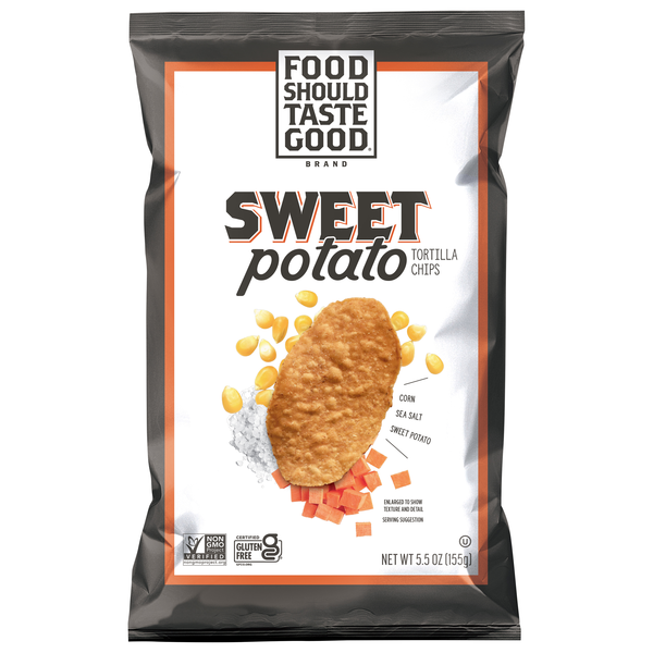 Food Should Taste Good Gluten Free Sweet Potato Tortilla Chips