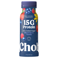 Chobani 15g Protein No Added Sugar Mixed Berry Vanilla Greek Yogurt Drink