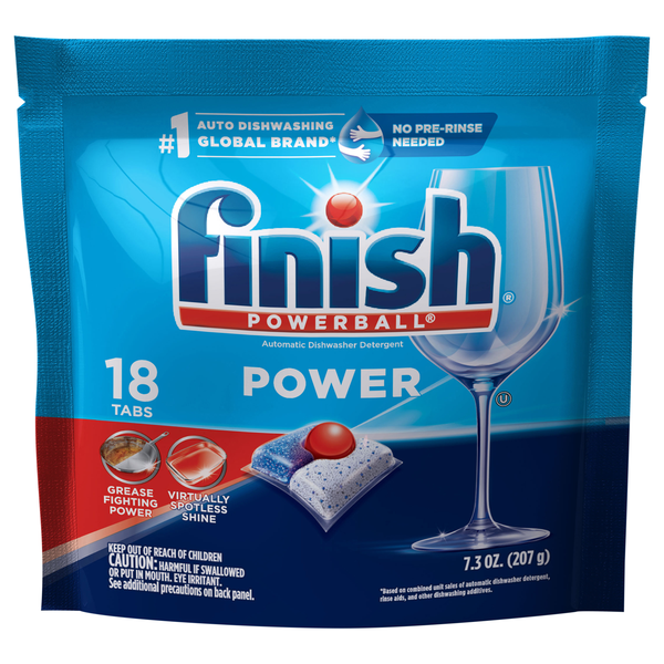 FINISH Powerball Dishwasher Detergent Tabs