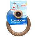 Lumabone Ring Stuffer Bacon Flavor Medium Durable Dog Toy