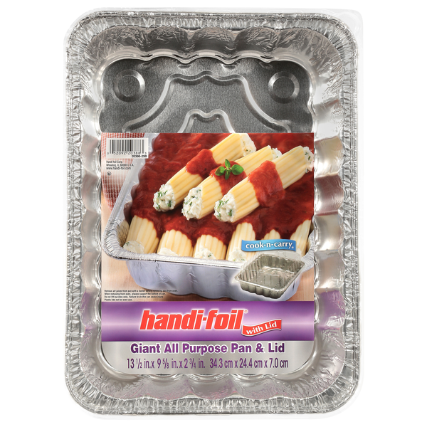Handi-Foil Giant All-Purpose Pan & Lid